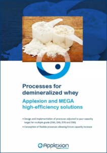 Processes for demineralized whey