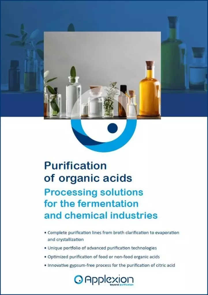 Purification of organic acids