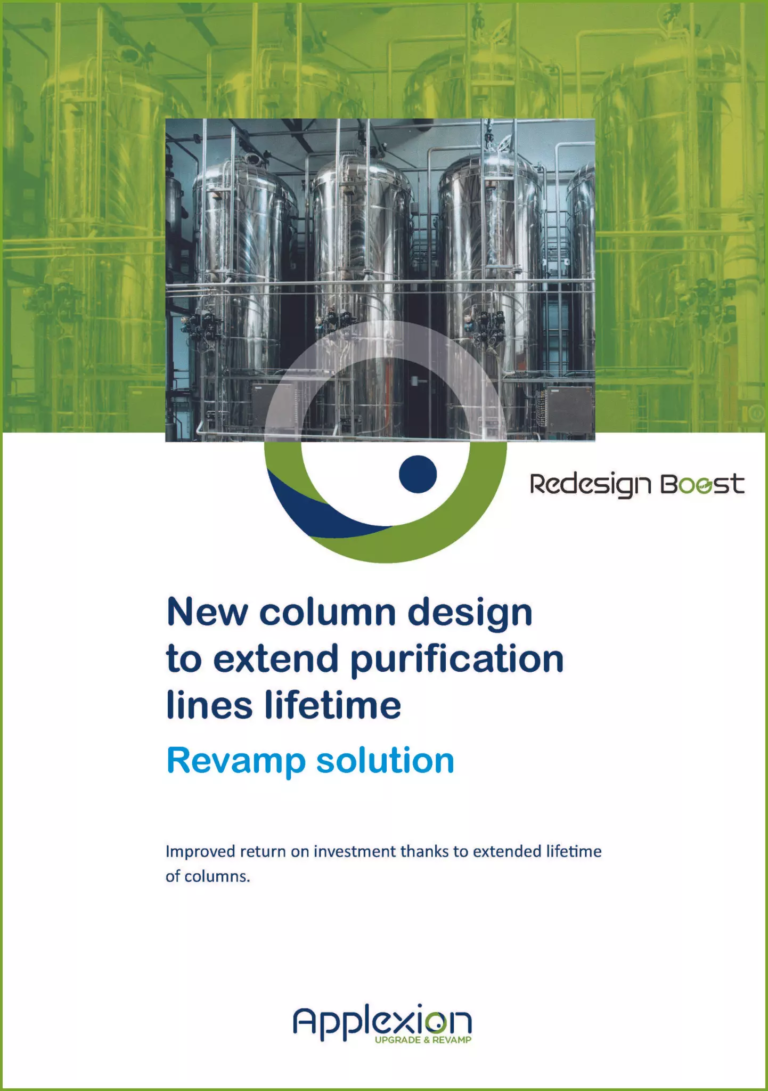 New column design to extend purification lines lifetime