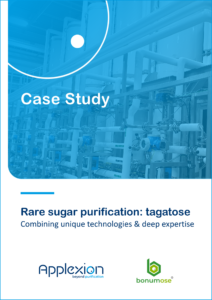 Rare sugar purification: tagatose. Combining unique technologies & deep expertise