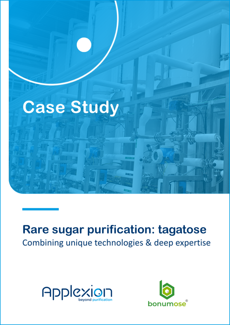 Rare sugar purification: tagatose. Combining unique technologies & deep expertise