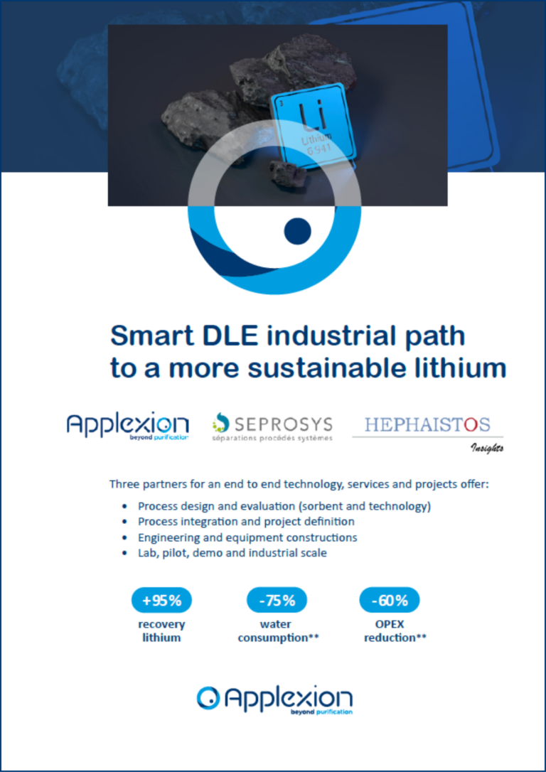 Applexion offering for Hydrometallurgy applications