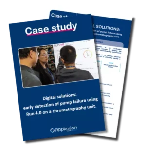 Digital solutions: early detection of pump failure using Run 4.0 on a chromatography unit.